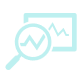 Dashboard mit Chart und Lupe